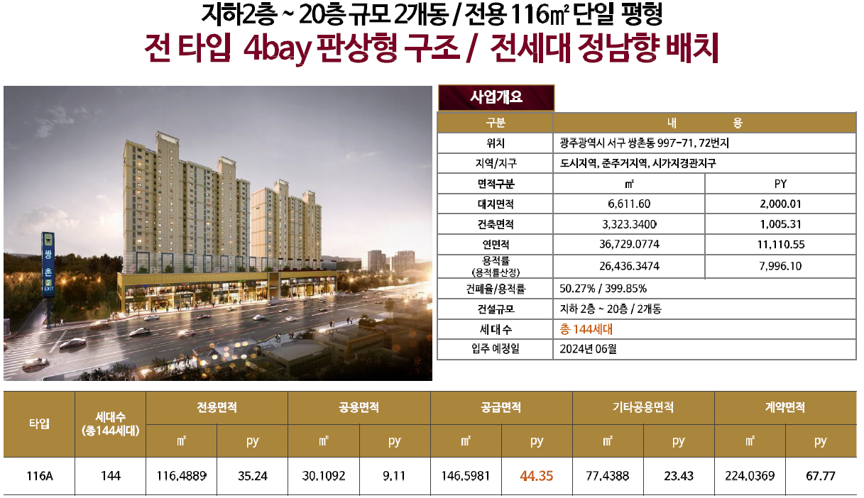 상무 더로제 한국아델리움57 사업개요